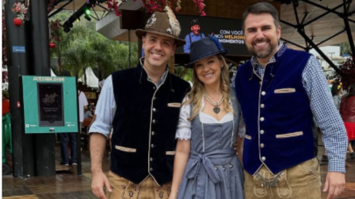 Balanço Geral terá edição especial ao vivo da Oktoberfest Blumenau para todo o estado neste sábado