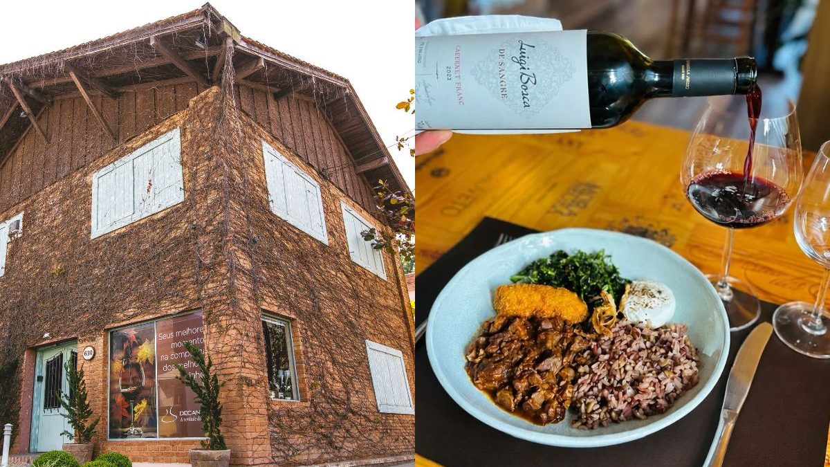 Enoteca que marcou a história dos vinhos em Blumenau lança novidade gastronômica com menu de três tempos
