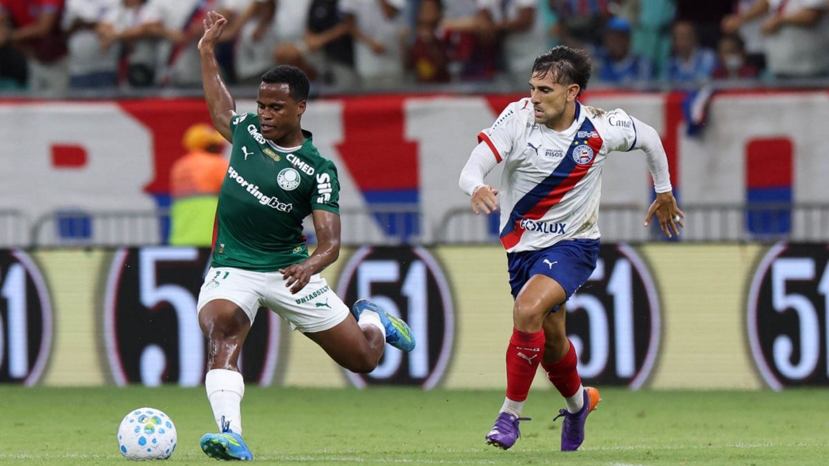 Palmeiras x Bahia: onde assistir ao vivo, horário e escalações pelo Brasileirão