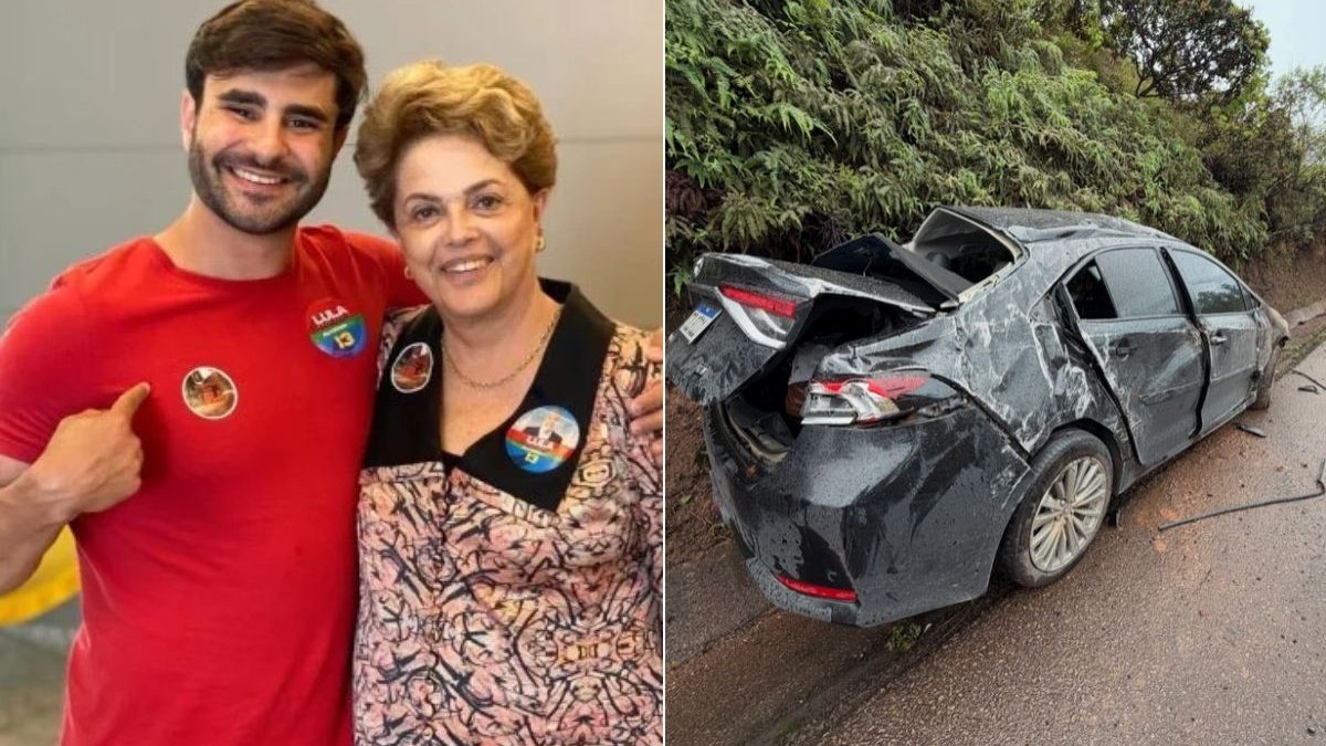 Pedro Rousseff, sobrinho-neto de Dilma, sofre acidente de carro a caminho de São Paulo
