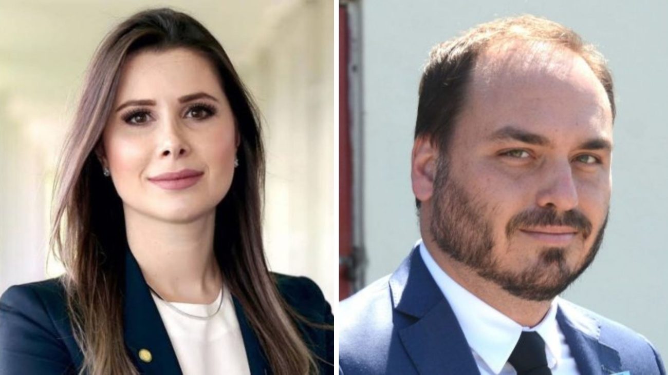 Carol De Toni e Carlos Bolsonaro reforçam ala bolsonarista no Senado FederalFoto: Reprodução/ND Mais