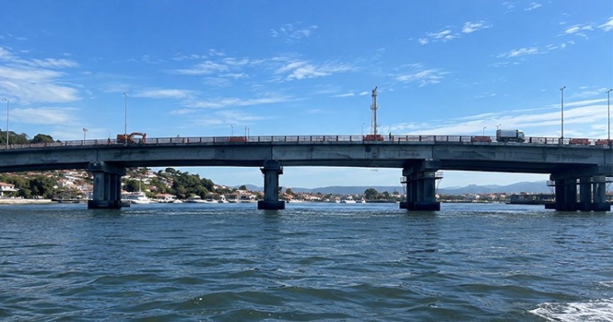 Justiça manda SC indenizar empresa em R$ 312 mil após obras na Ponte da Barra da Lagoa serem paralisadas por mais de 400 dias