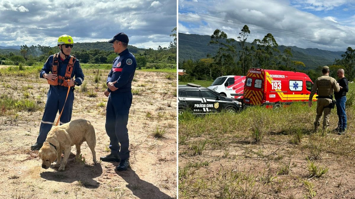 Forças de segurança buscam jovem desaparecida em Santa Catarina, mas ação é interrompida após novas informações
