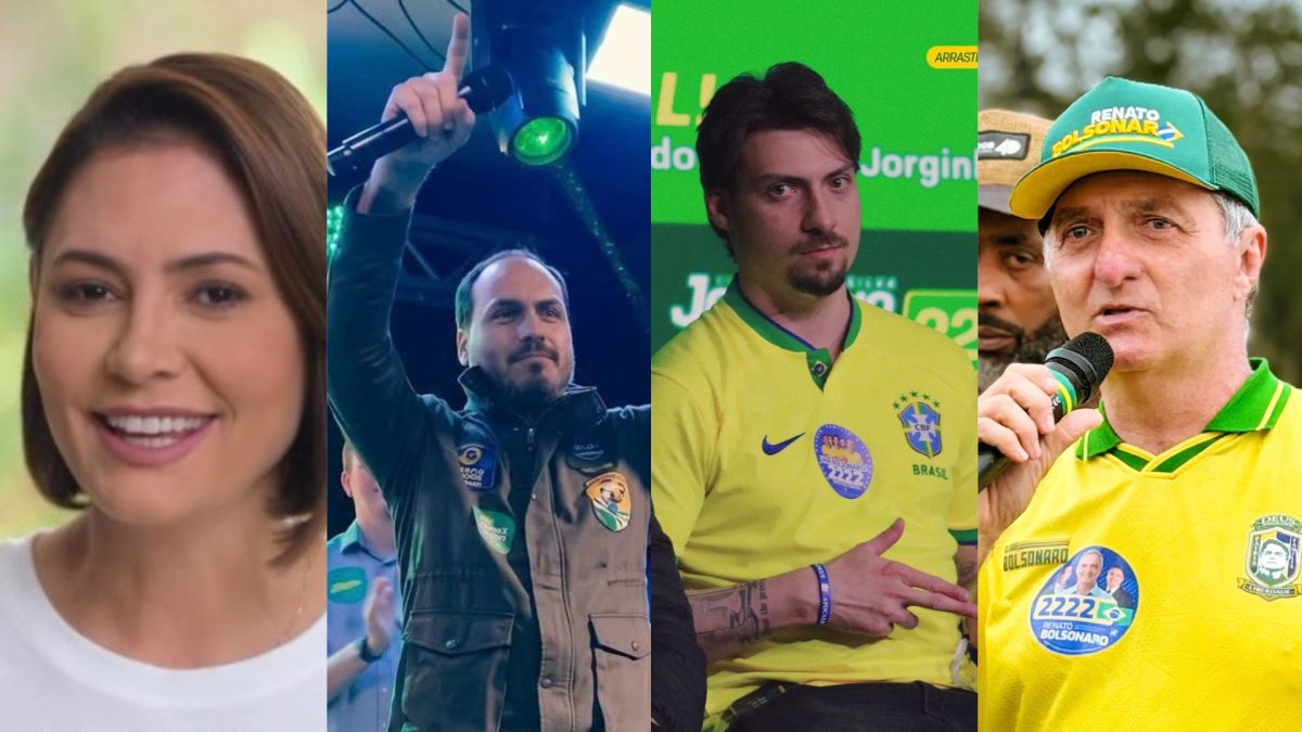 Quatro familiares de Bolsonaro são eleitos em 2026 e chegam ao Congresso; veja os nomes e onde cada um vai atuar