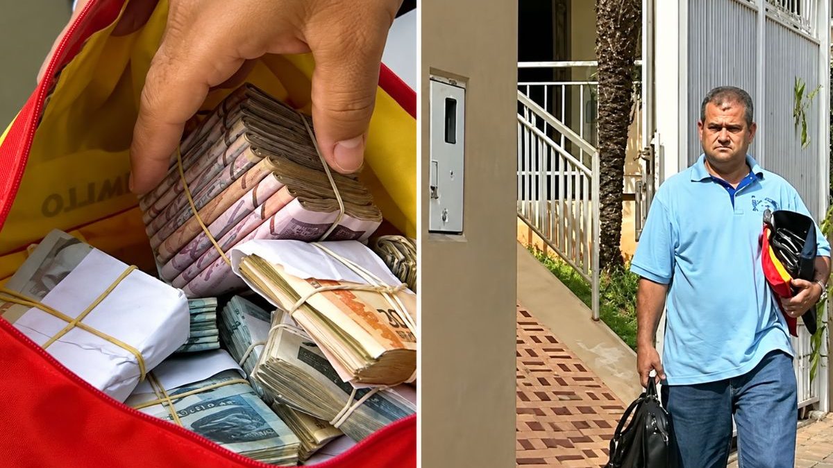 Mesmo precisando do dinheiro, pedreiro devolve mais de R$ 50 mil encontrados na rua e ganha recompensa que muda a vida do filho