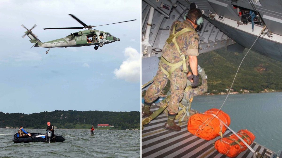 Aviões militares devem sobrevoar por Florianópolis nos próximos 15 dias durante megatreinamento com participação dos Estados Unidos