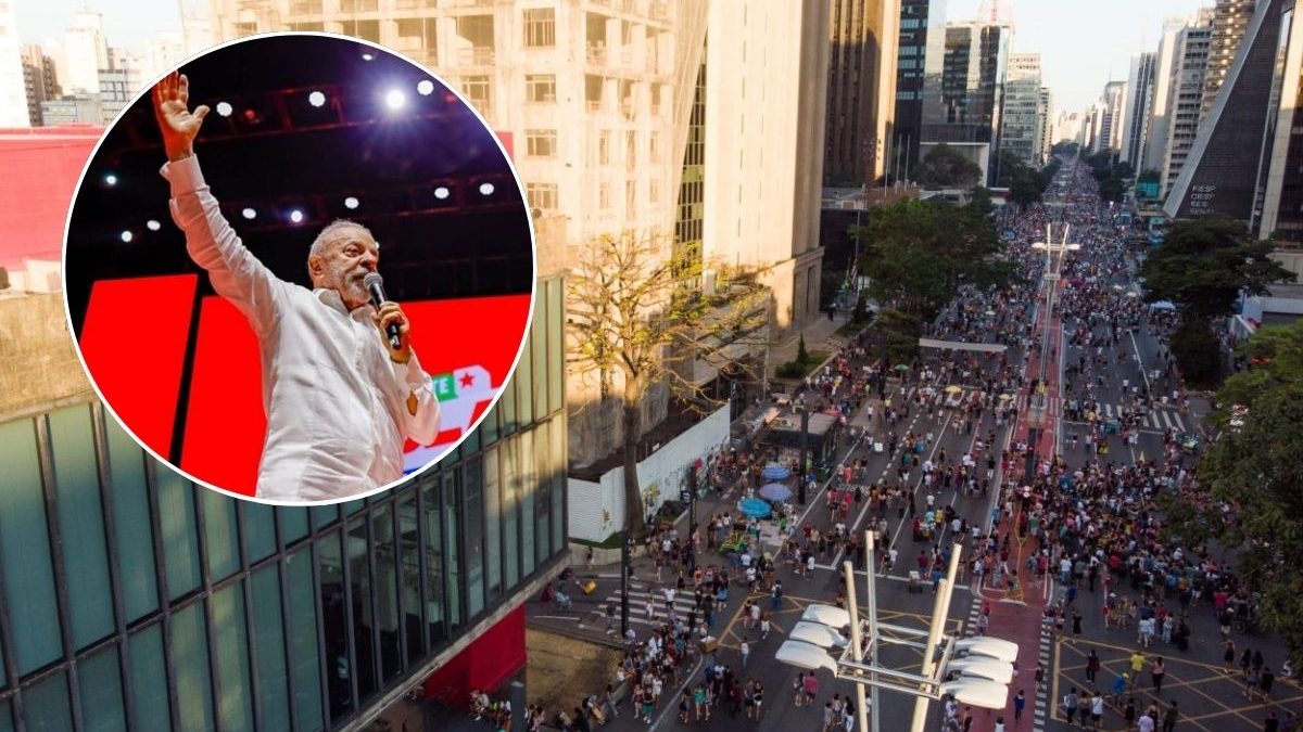Explosão de bueiro deixa 3 feridos durante ato de Lula na Avenida Paulista