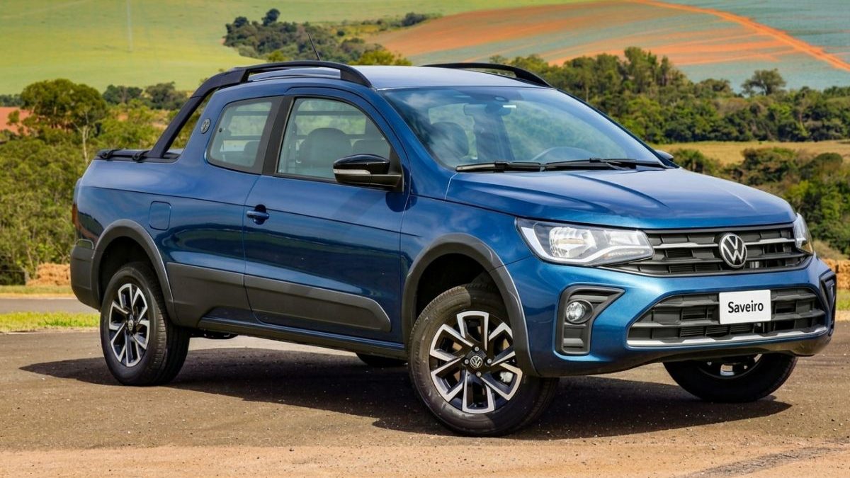 Volkswagen Saveiro supera Montana e garante o terceiro lugar no ranking das picapes mais vendidas no Brasil