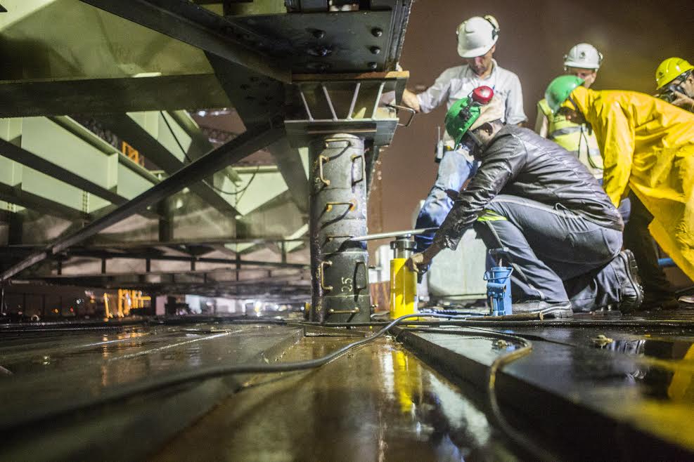 NDOnline acompanha obras da ponte Hercílio Luz em tempo real